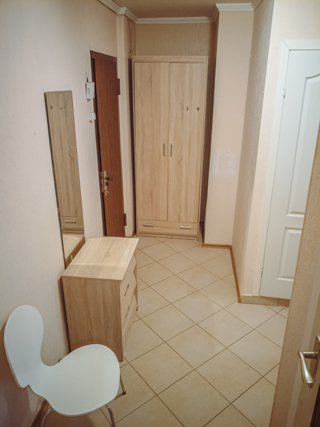  Corridor with doors and a wardrobe