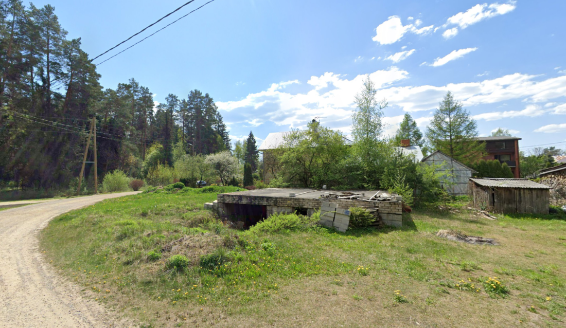 Building plot in a wooded area in Ogre.