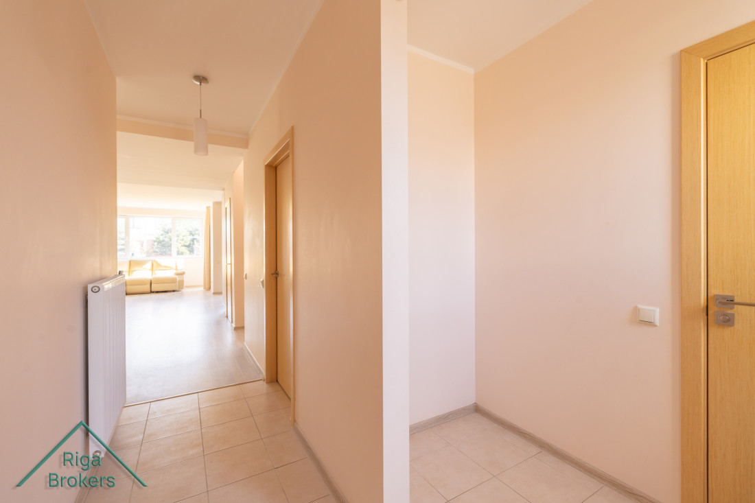 View to living room from hallway