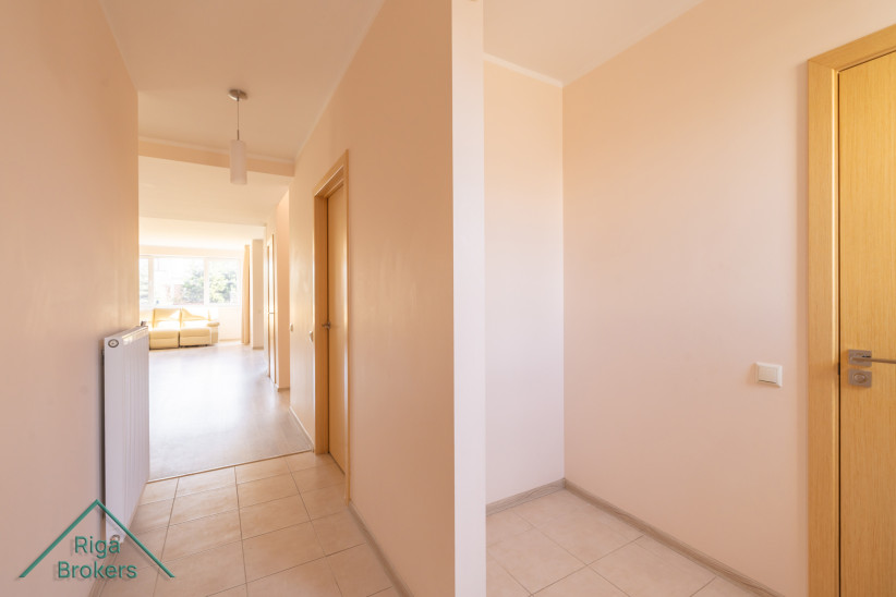 View to living room from hallway